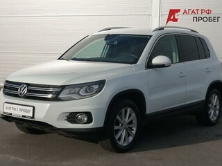 2014 Volkswagen Tiguan I Рестайлинг, белый, 1350000 рублей, вид 3