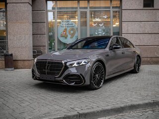 2026 Mercedes-Benz S-Класс 450 d Long 4MATIC VII (W223) Рестайлинг, серый, 26990000 рублей, вид 4