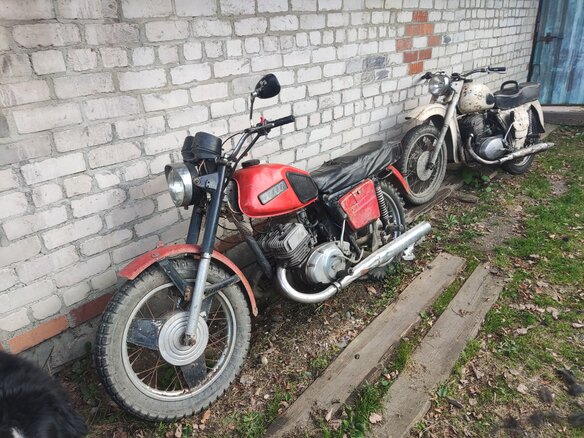 1990 ИЖ Планета, оранжевый, 23000 рублей