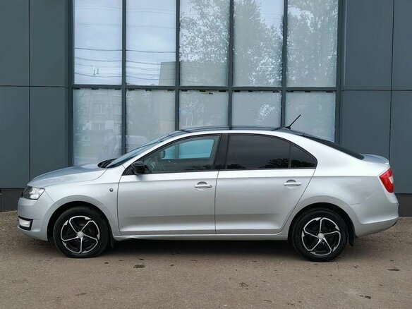2016 Skoda Rapid I, серебристый - вид 4