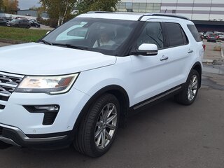 2019 Ford Explorer V Рестайлинг 2, белый, 2600000 рублей, вид 3