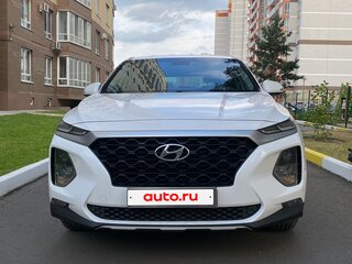2019 Hyundai Santa Fe IV, белый, 2830000 рублей, вид 1