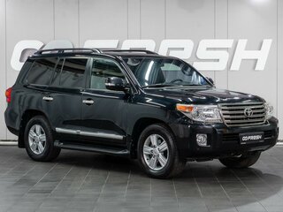 2013 Toyota Land Cruiser 200 Series Рестайлинг 1, чёрный, 3899000 рублей, вид 1