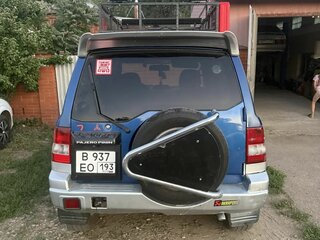 2002 Mitsubishi Pajero Pinin, синий, 700000 рублей, вид 3