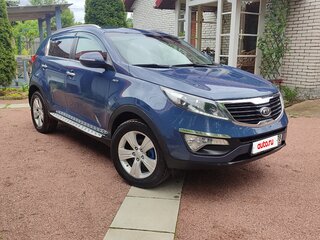 2012 Kia Sportage III, синий, 1130000 рублей, вид 2