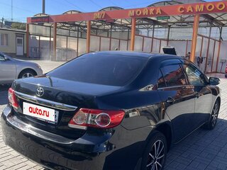 2010 Toyota Corolla X (E140, E150) Рестайлинг, чёрный, 1099000 рублей, вид 4
