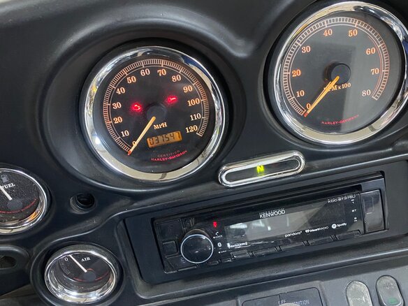 2002 Harley-Davidson Electra Glide, чёрный, 560000 рублей - вид 18