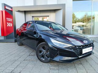 2021 Hyundai Elantra VII (CN7), чёрный, 1580000 рублей, вид 1