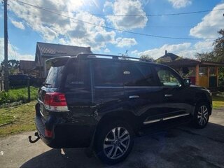2018 Toyota Land Cruiser 200 Series Рестайлинг 2, чёрный, 7600000 рублей, вид 4
