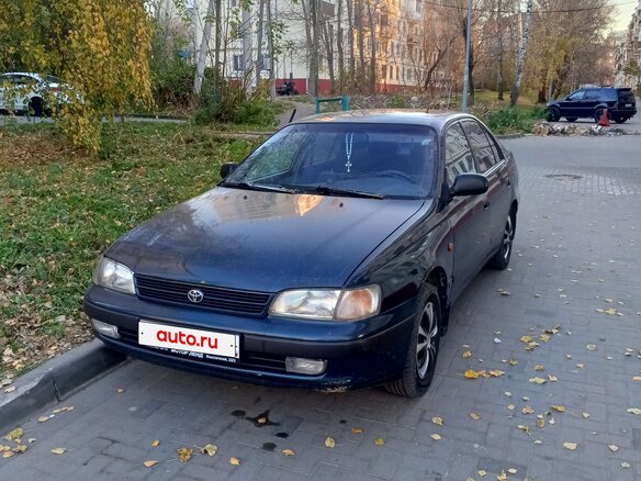 1994 Toyota Carina E, синий, 160000 рублей