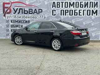 2015 Toyota Camry VII (XV50) Рестайлинг, чёрный, 2290000 рублей, вид 4