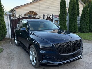2021 Genesis GV80 I, синий, 3700000 рублей, вид 2