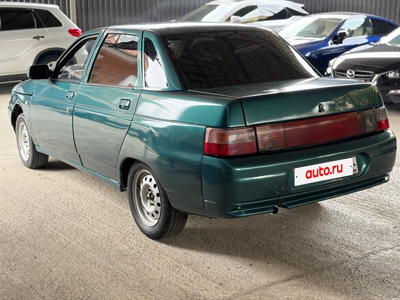 1998 Lada (ВАЗ) 2110, зелёный, 95000 рублей - вид 5