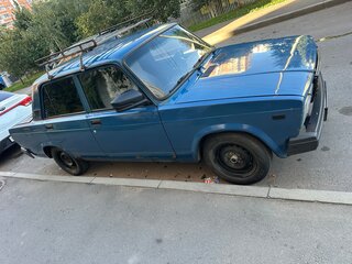 2008 Lada (ВАЗ) 2107, синий, 150000 рублей, вид 2