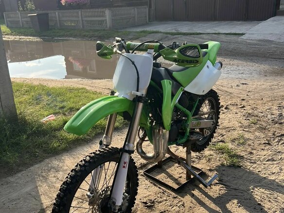 2011 Kawasaki KX 85, зелёный, 180000 рублей - вид 4