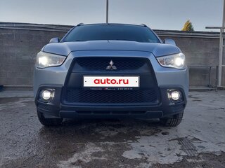 2013 Mitsubishi ASX I, серебристый, 1100000 рублей, вид 2
