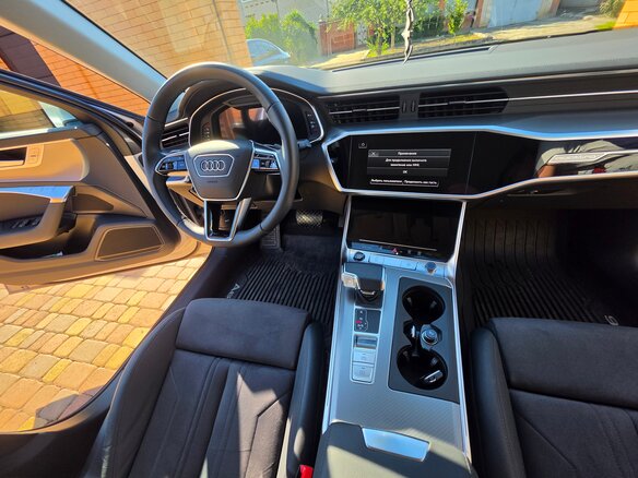2021 Audi A6 45 TFSI V (C8), серый - вид 8