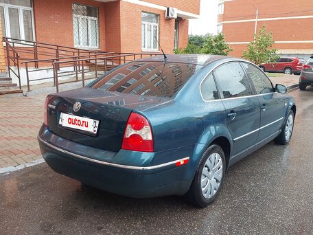 2001 Volkswagen Passat B5 Рестайлинг, зелёный, 450000 рублей, вид 3