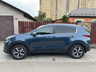 2019 Kia Sportage IV Рестайлинг, синий, 2400000 рублей, вид 3