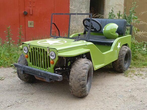 2023 Sherhan Jeep, зелёный, 150000 рублей - вид 3