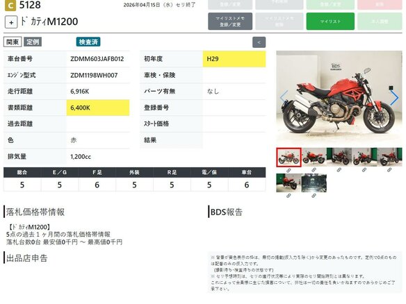 2015 Ducati Monster 1200, красный, 849000 рублей - вид 8
