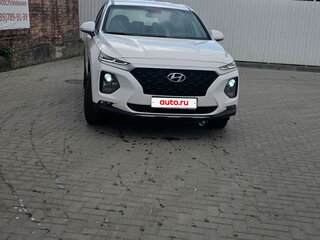 2019 Hyundai Santa Fe IV, белый, 2670000 рублей, вид 1