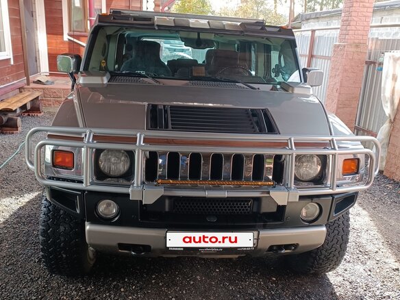 2003 Hummer H2 I, серый, 3990000 рублей - вид 23