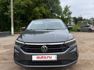 2021 Volkswagen Polo VI, серый, 1420000 рублей, вид 1