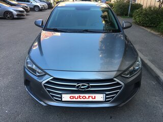 2016 Hyundai Elantra VI (AD), серый, 1270000 рублей, вид 2