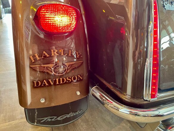 2013 Harley-Davidson Tri Glide, коричневый, 2500000 рублей - вид 16