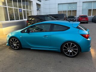 2013 Opel Astra GTC J Рестайлинг, голубой, 1600000 рублей, вид 4