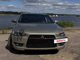 2007 Mitsubishi Lancer X, бежевый, 350000 рублей, вид 2