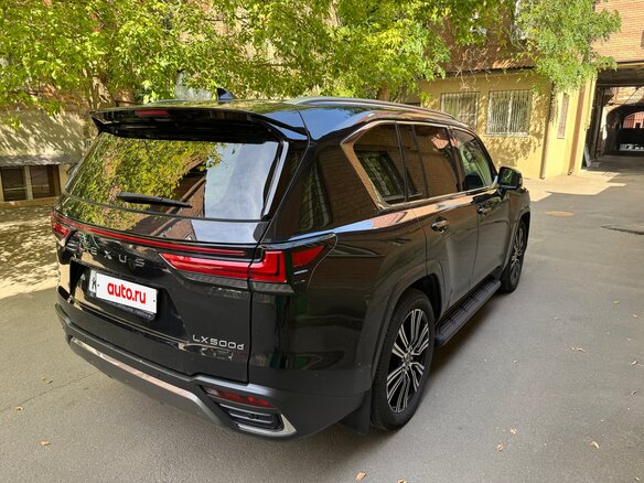 2024 Lexus LX 500d IV, чёрный, 15800000 рублей - вид 4