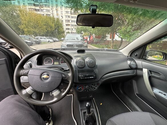 2007 Chevrolet Aveo I Рестайлинг, чёрный - вид 11