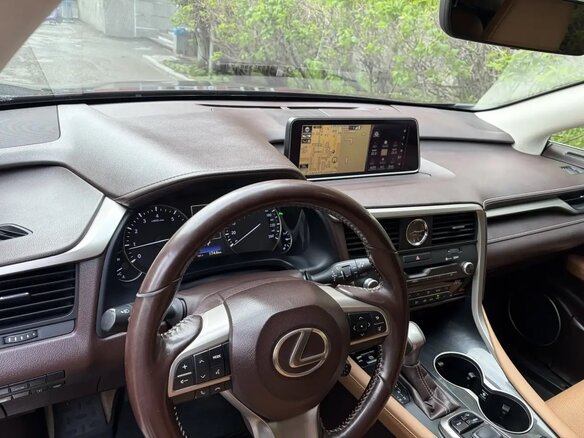 2017 Lexus RX 200t IV, коричневый, 4200000 рублей - вид 8