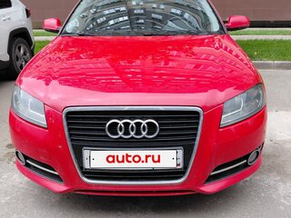 2012 Audi A3 II (8P) Рестайлинг 2, красный, 1100000 рублей, вид 1