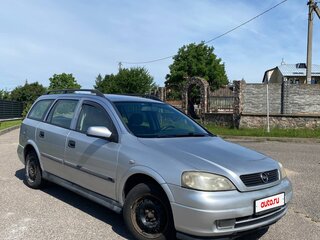 2000 Opel Astra G, серебристый, 244843 рублей, вид 2
