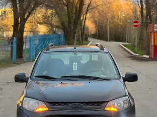 2014 Lada (ВАЗ) Kalina II, синий, 500000 рублей, вид 3