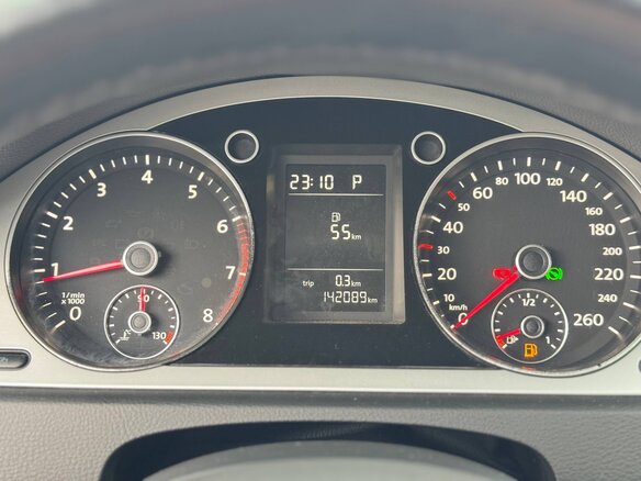2010 Volkswagen Passat B6, чёрный - вид 10
