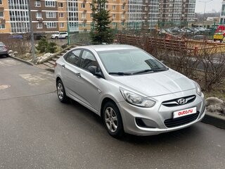 2013 Hyundai Solaris I, серый, 800000 рублей, вид 3