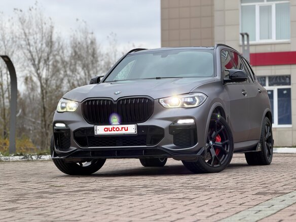 2018 BMW X5 50i IV (G05/G18), чёрный, 4700000 рублей - вид 10