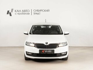 2019 Skoda Rapid I Рестайлинг, белый, 1360000 рублей, вид 2