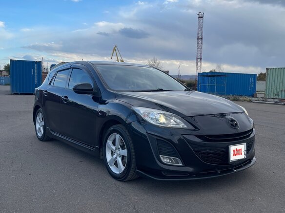 2010 Mazda Axela II, чёрный - вид 8