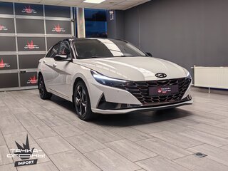2023 Hyundai Elantra VII (CN7) Рестайлинг, белый, 1750000 рублей, вид 2