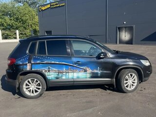 2009 Volkswagen Tiguan I, чёрный, 800000 рублей, вид 3