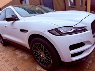 2018 Jaguar F-Pace I, белый, 3500000 рублей, вид 4