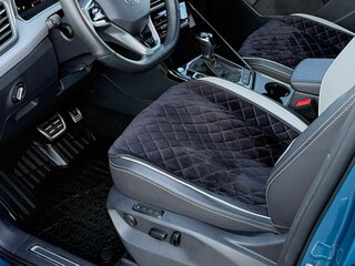 2022 Volkswagen Tayron I Рестайлинг, синий, 4100000 рублей, вид 4