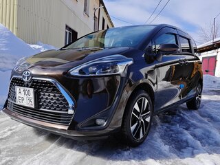 2018 Toyota Sienta II Рестайлинг, коричневый, 1300000 рублей, вид 1