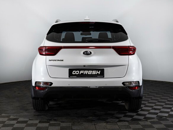 2018 Kia Sportage IV Рестайлинг, белый - вид 3