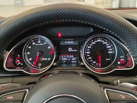 2012 Audi RS 5 I (8T) Рестайлинг, красный, 3100000 рублей - вид 18